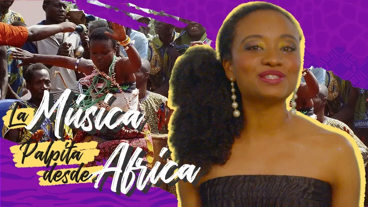 Póster de La música palpita desde África
